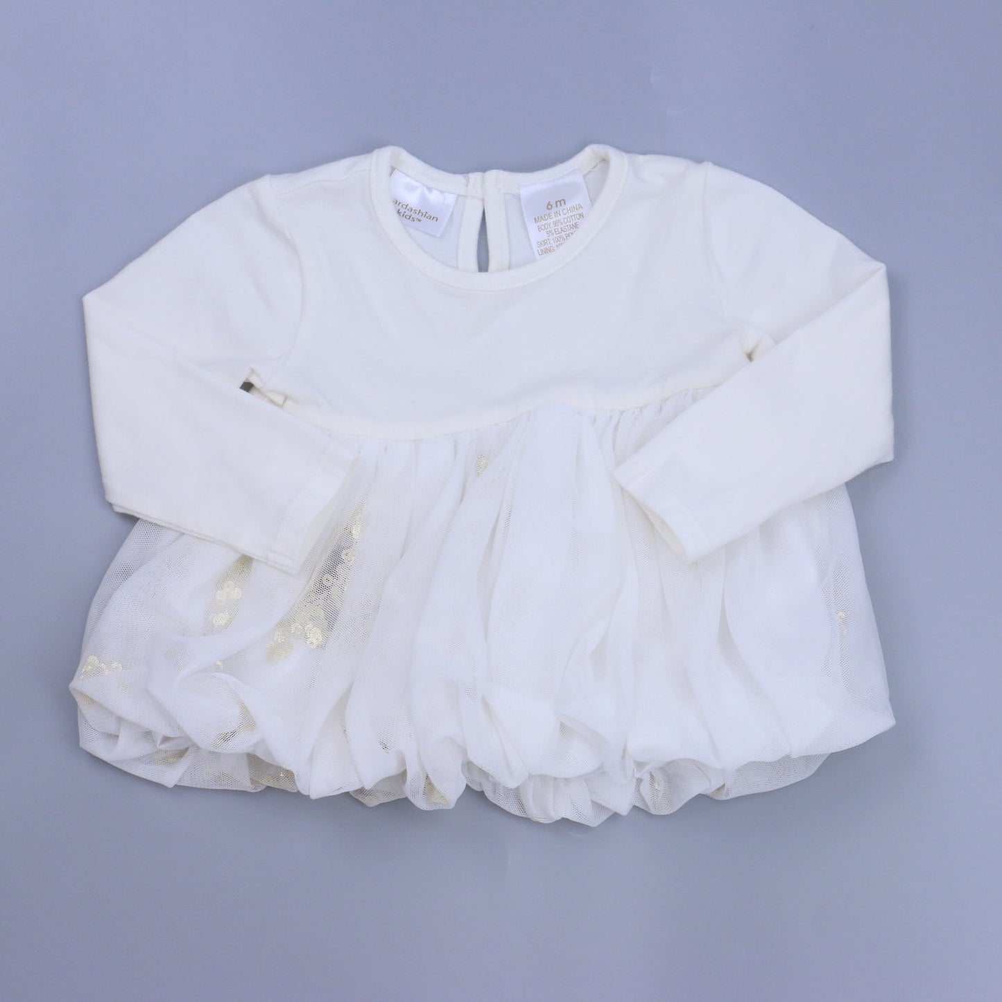 Kardashian Kids Girls Ivory Dress Size: 6 months Ivory