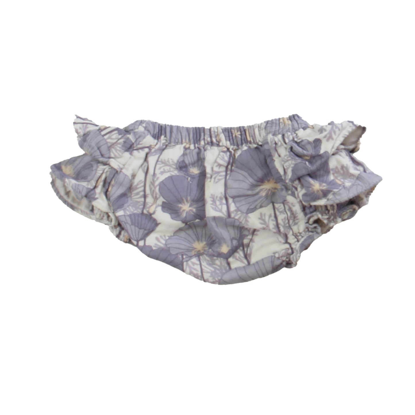 Kate Quinn Girls Purple Floral Skirt Size: 6-12 Months Purple Floral