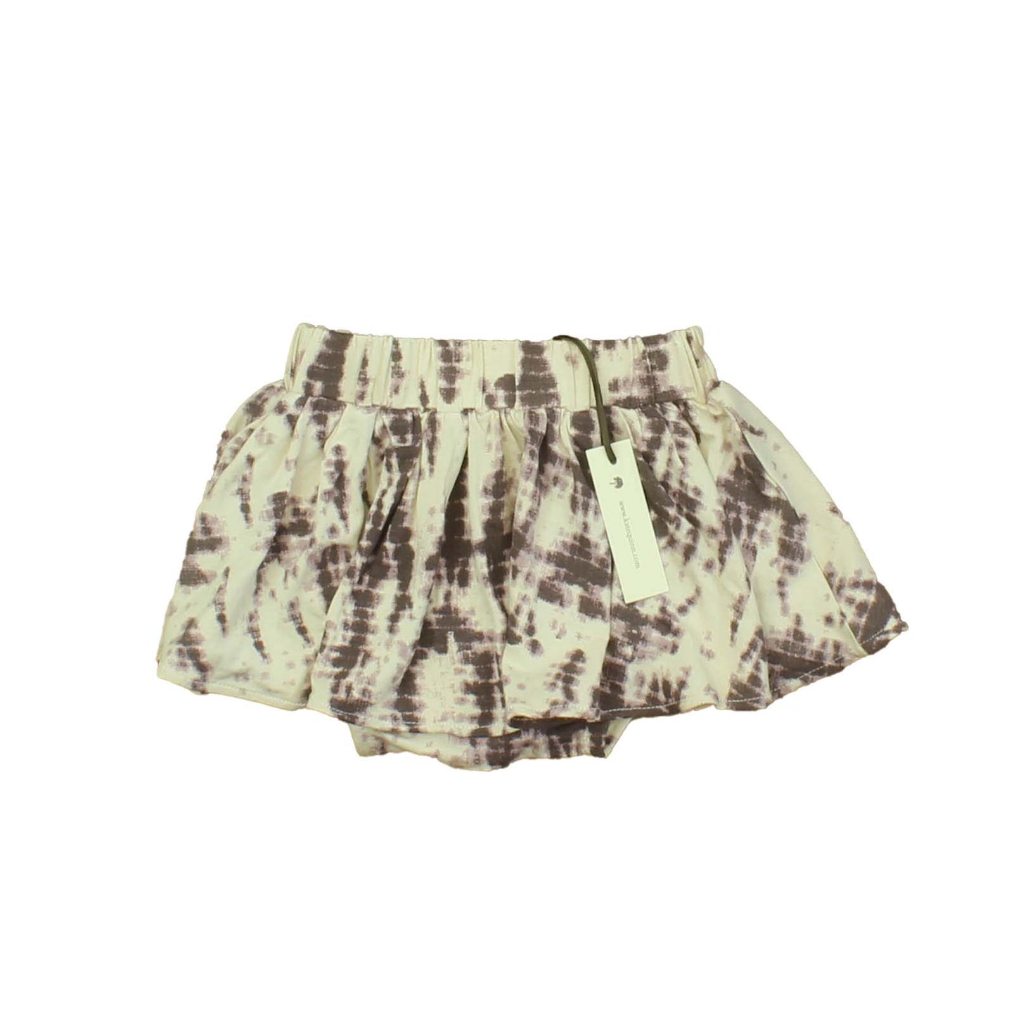 Kate Quinn Organics Girls Ivory | Purple | Mauve Skirt Size: 0-3 Months Ivory | Purple | Mauve