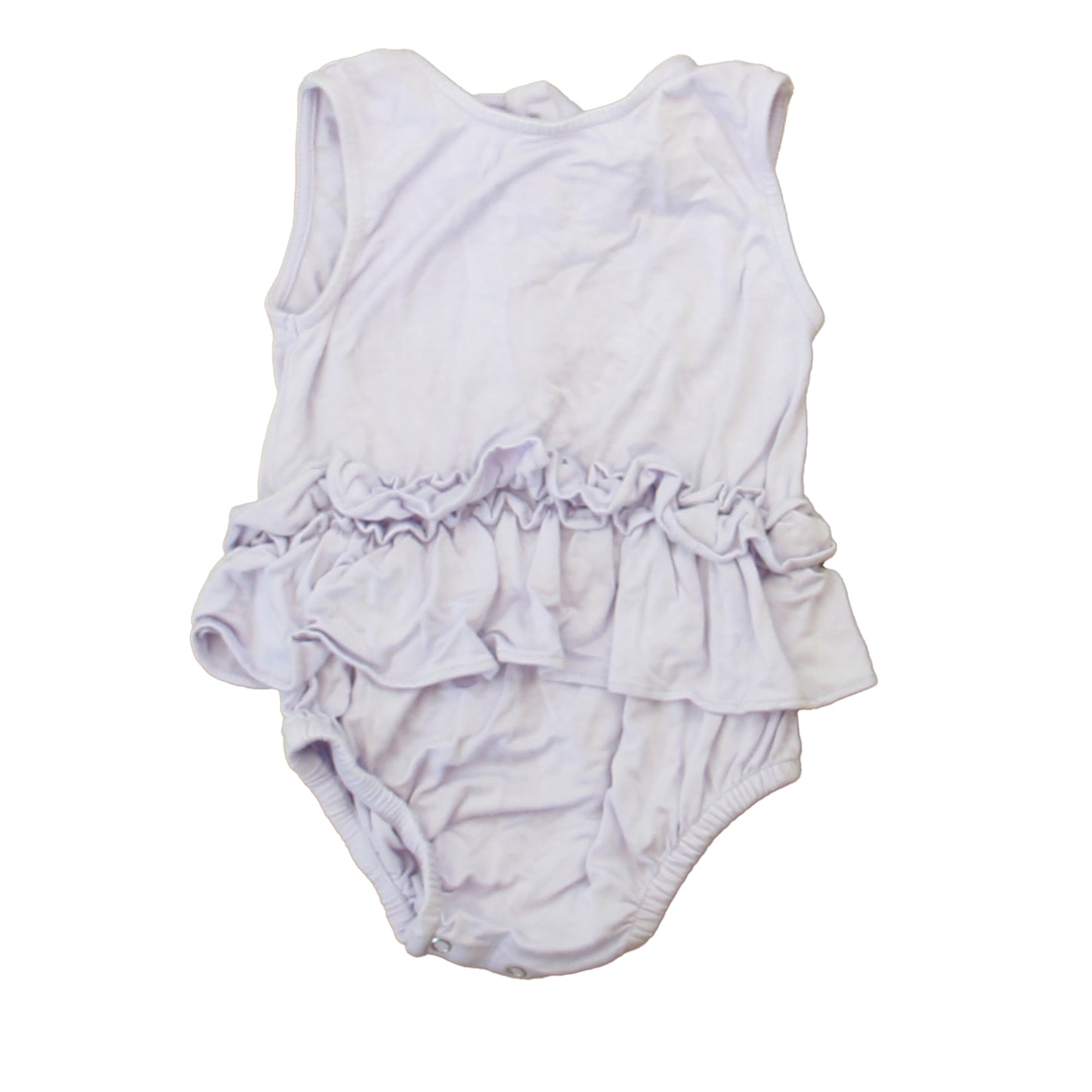 Kate Quinn Organics Girls Purple Romper Size: 3-6 Months Purple