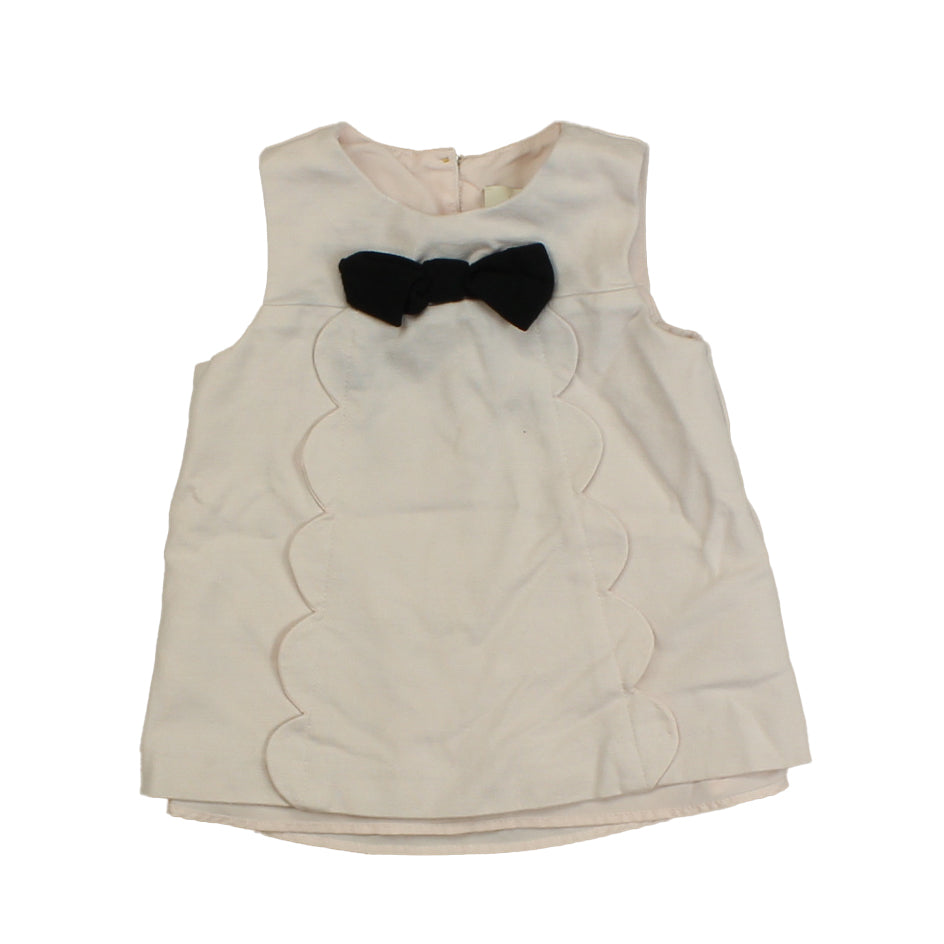 Kate Spade Girls Pink | Black Dress Size: 6-12 Months Pink | Black