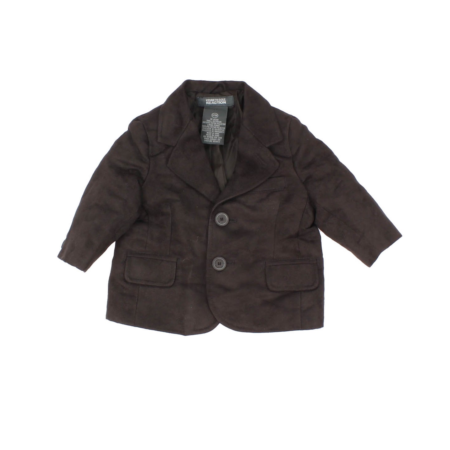 Kenneth Cole Girls Brown Jacket Size: 6-9 Months Brown