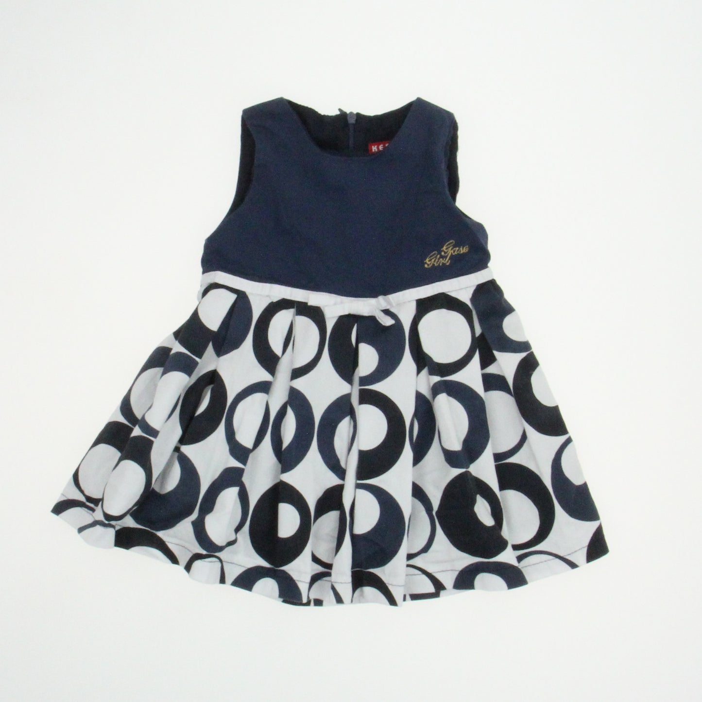 Keshet Girls Blue | White Dress Size: 12 Months Blue | White