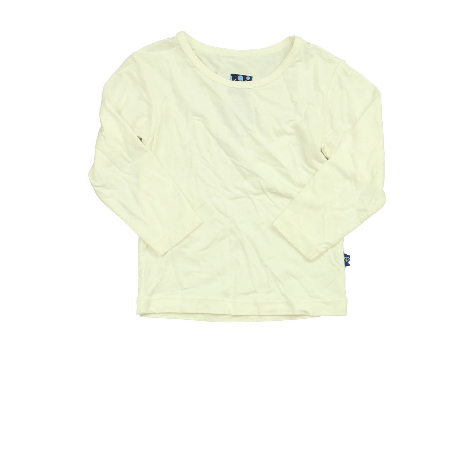 Kickee Pants Girls White Long Sleeve T-Shirt Size: 12-18 Months White