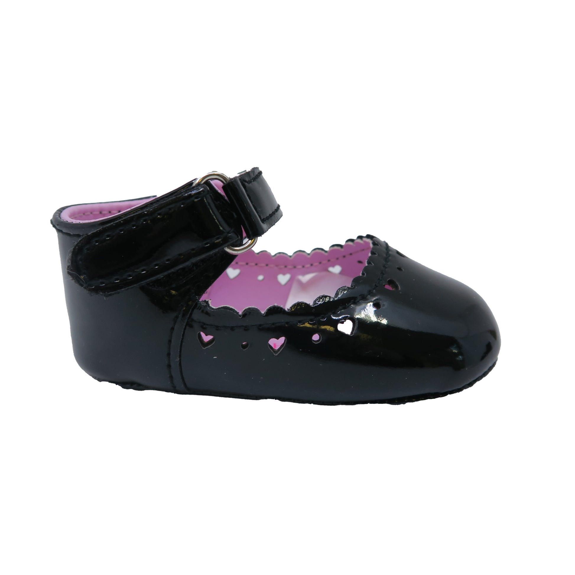 Laura Ashley Girls Black Shoes Size: 2 Infant Black