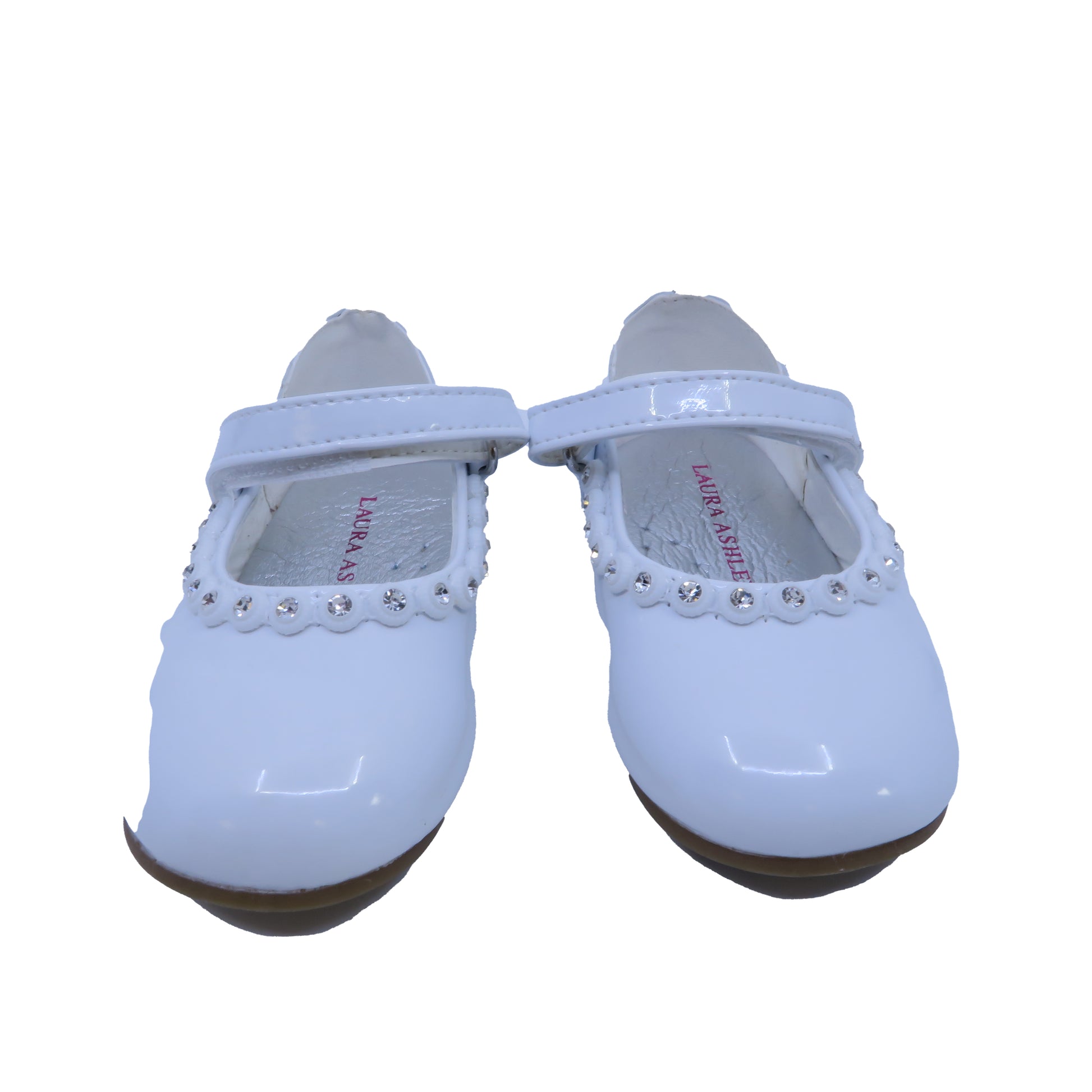 Laura Ashley Girls White Shoes Size: *4 Infant White