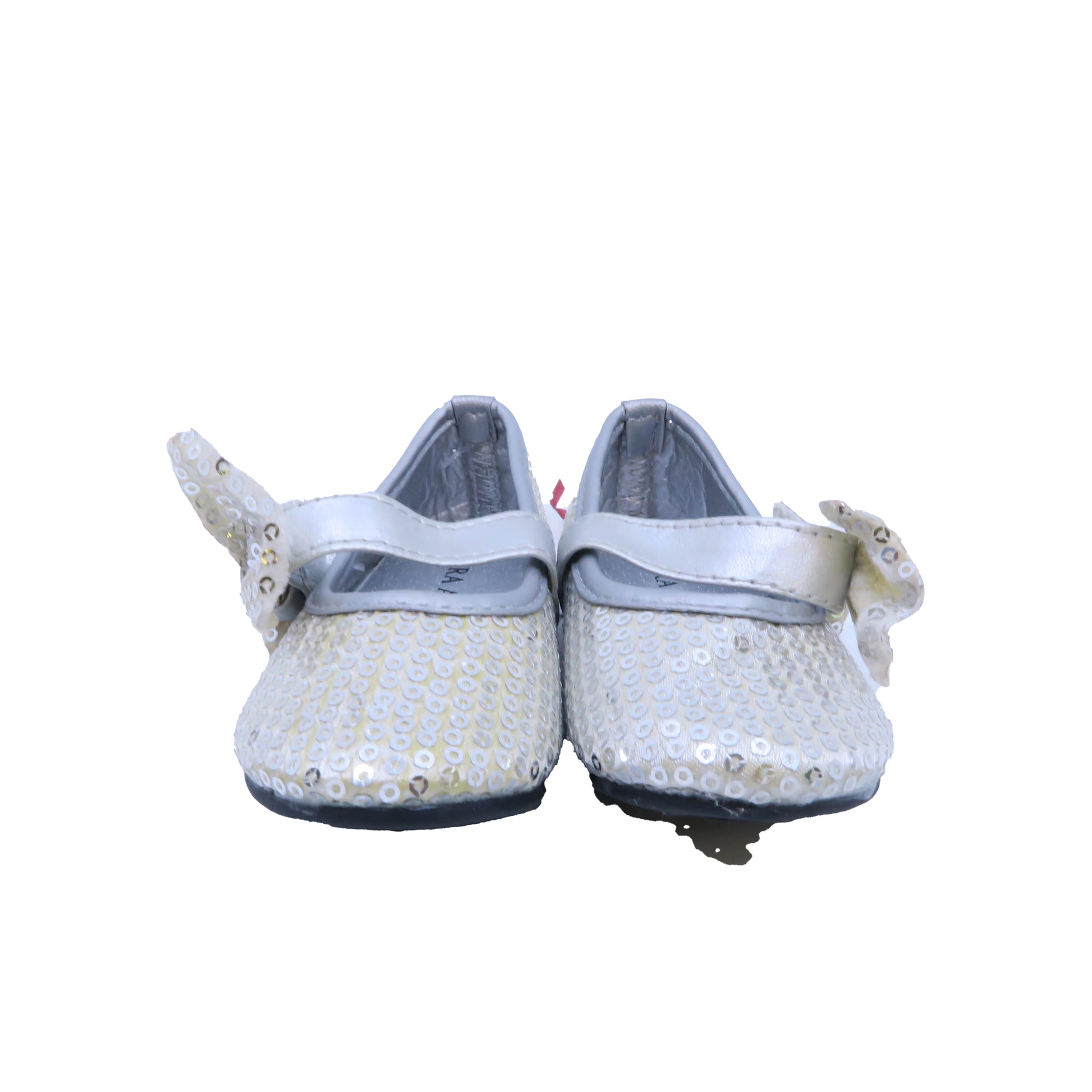 Laura Ashley Girls Silver Shoes Size: 5 Toddler Silver