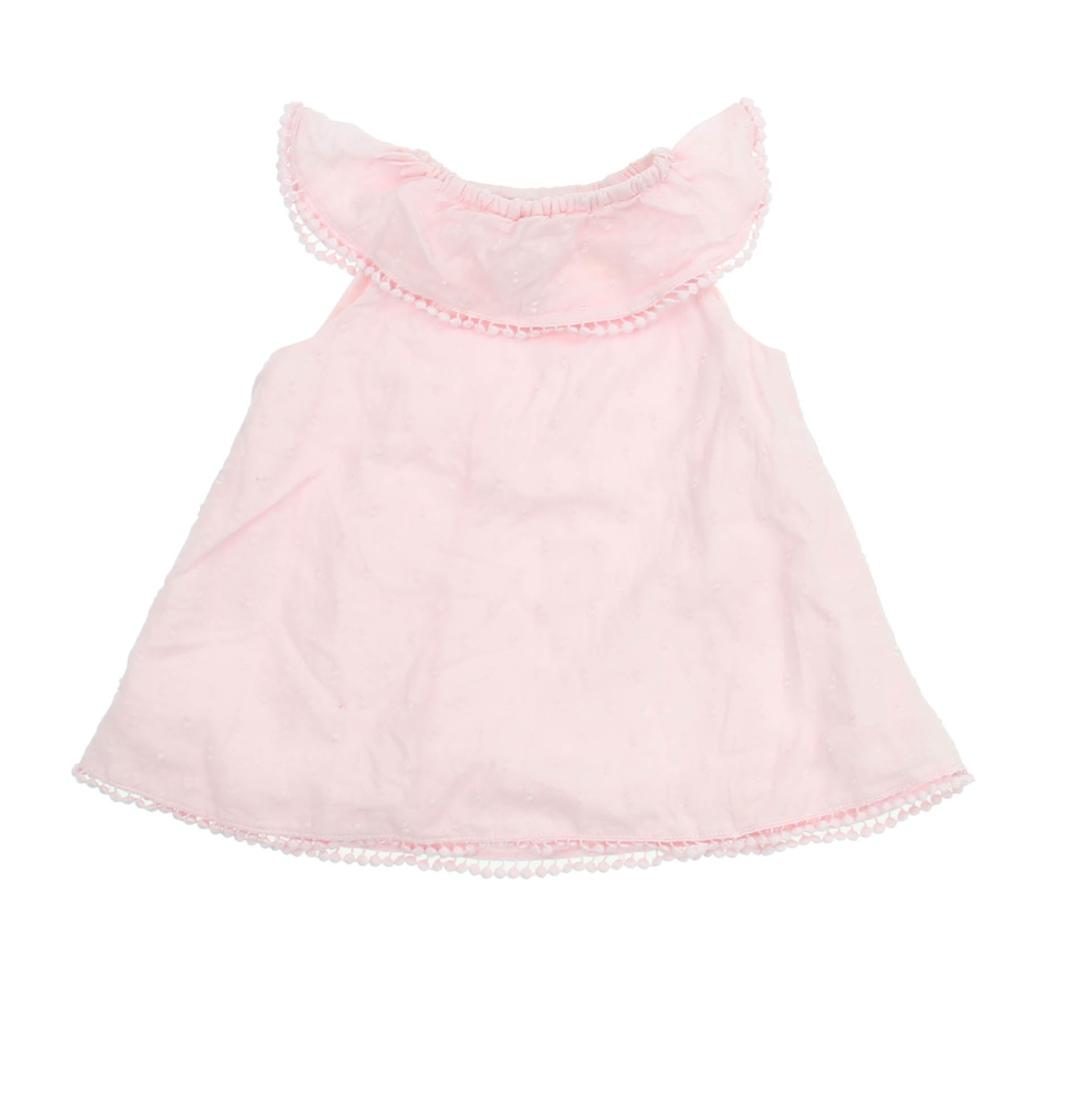 Little Me Girls Pink Dress Size: 12 Months Pink