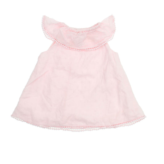 Little Me Girls Pink Dress Size: 12 Months Pink