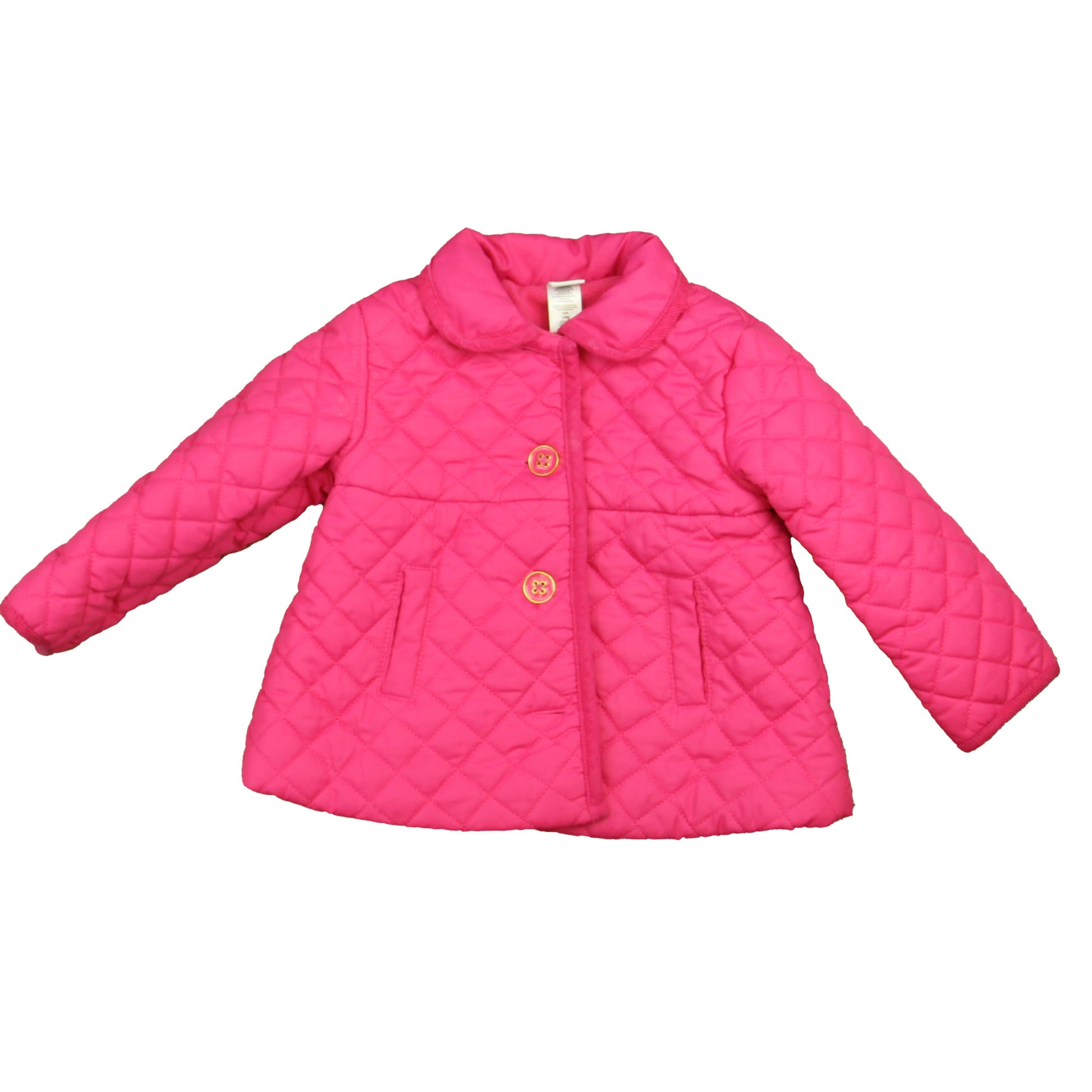 Little Me Girls Pink Jacket Size: 24 Months Pink