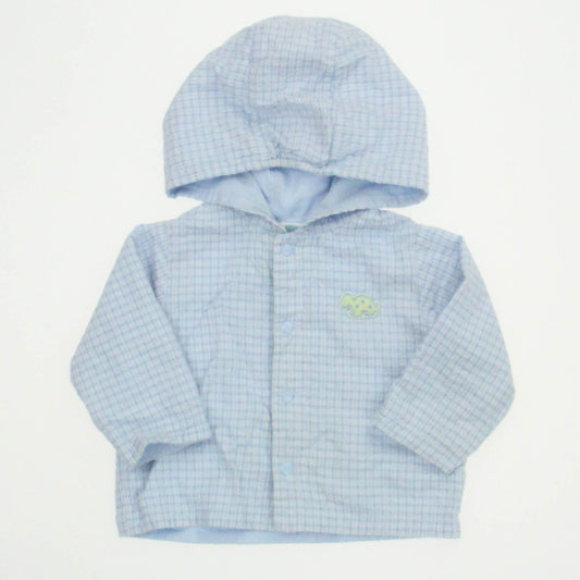 Little Me Boys Blue | White Jacket Size: 6 Months Blue | White