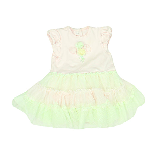 Little Me Girls Pink Dress Size: 9 Months Pink