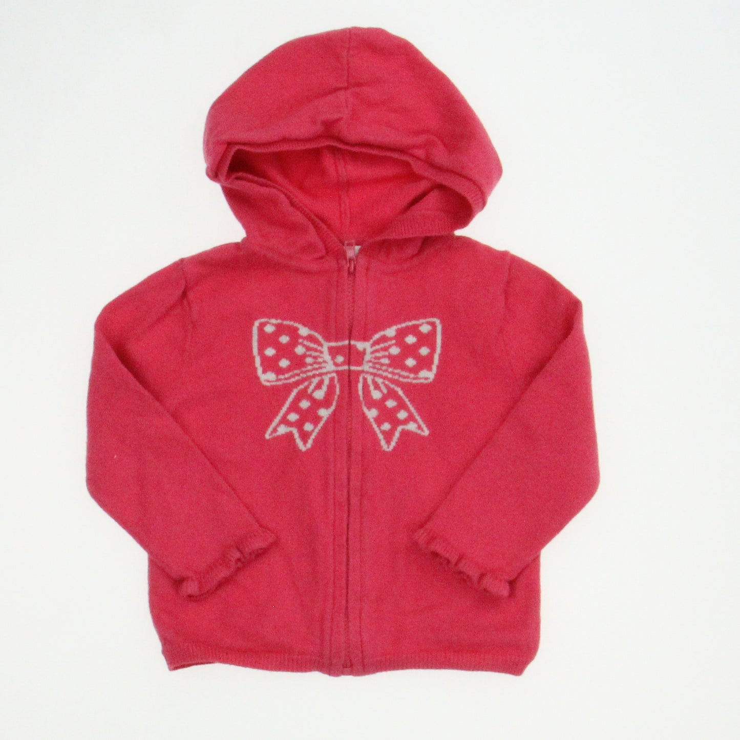 Lucky Jade Girls Coral Cardigan Size: 12-18 Months Coral