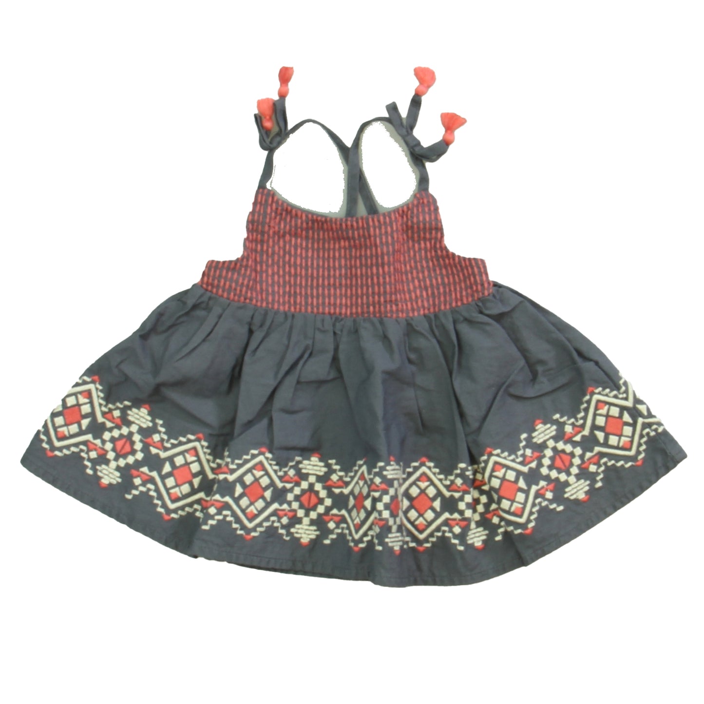 Lulurain Girls Blue | Pink Dress Size: 3-6 Months Blue | Pink