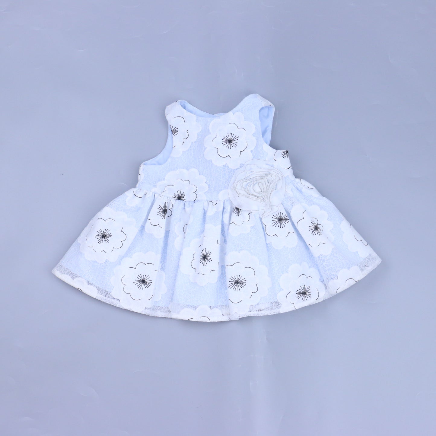 Marmellata Girls Blue | White Special Occasion Dress Size: 0-3 Months Blue | White