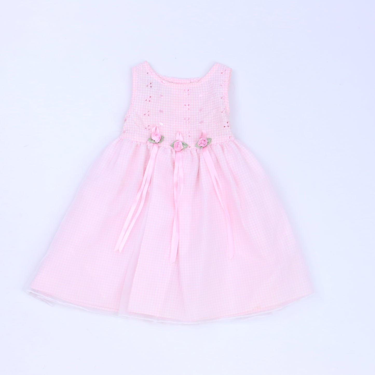 Marmellata Girls White | Pink Special Occasion Dress Size: 12 Months White | Pink