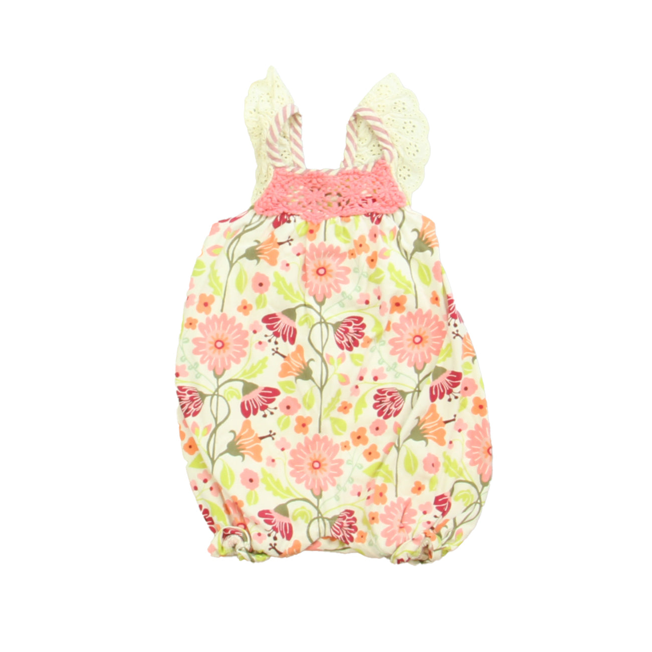 Matilda Jane Girls Floral Romper Size: 3-6 Months Floral