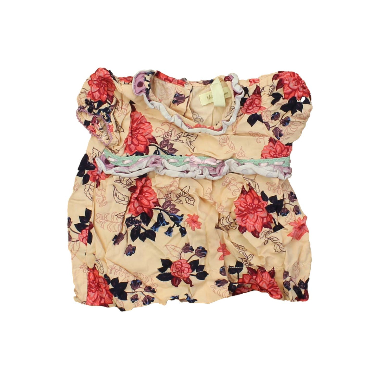 Matilda Jane Girls Pink | Floral Blouse Size: 6-12 Months Pink | Floral