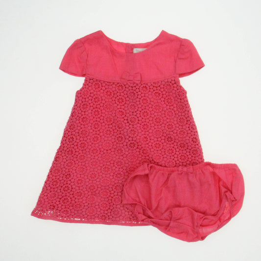 Mayoral Girls Pink Dress Size: 12 Months Pink