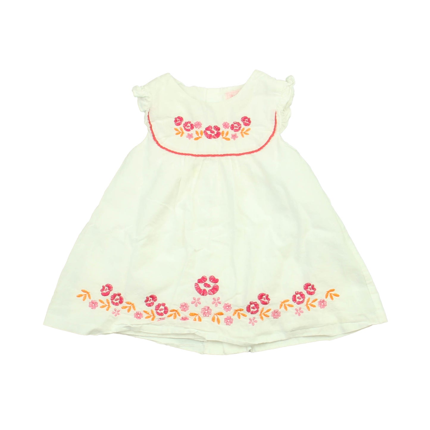 Mayoral Girls White Dress Size: 12 Months White