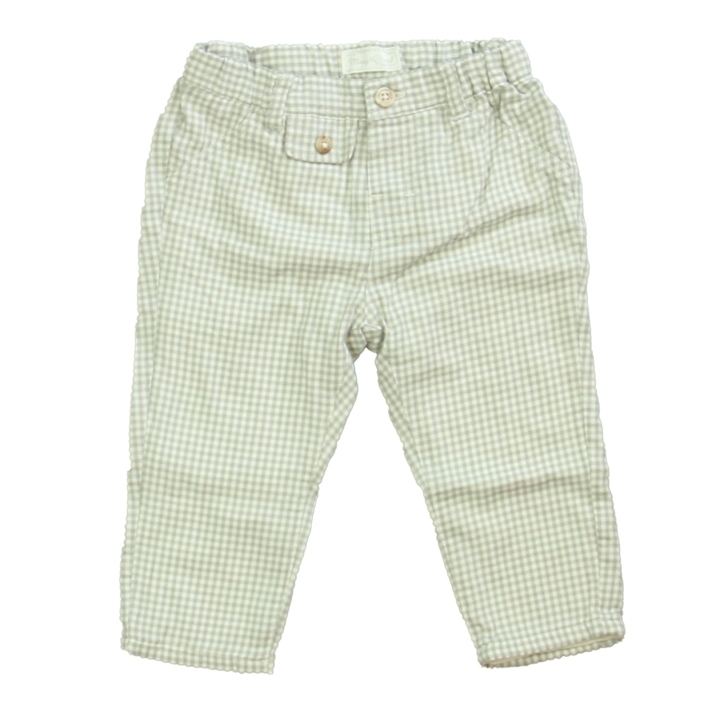 Mayoral Boys Gray | White Pants Size: 6-9 Months Gray | White