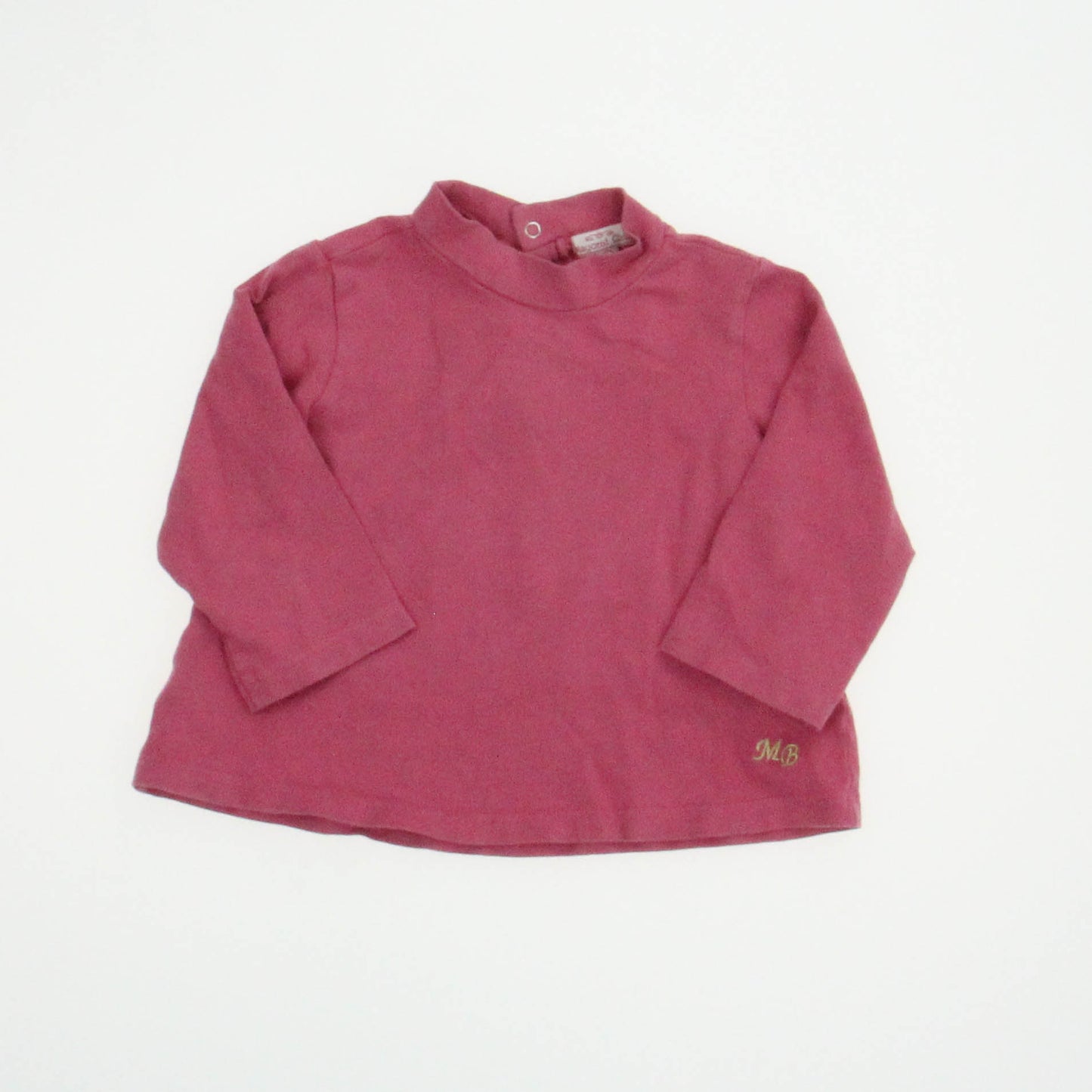 Mayoral Girls Pink Long Sleeve T-Shirt Size: 9 Months Pink