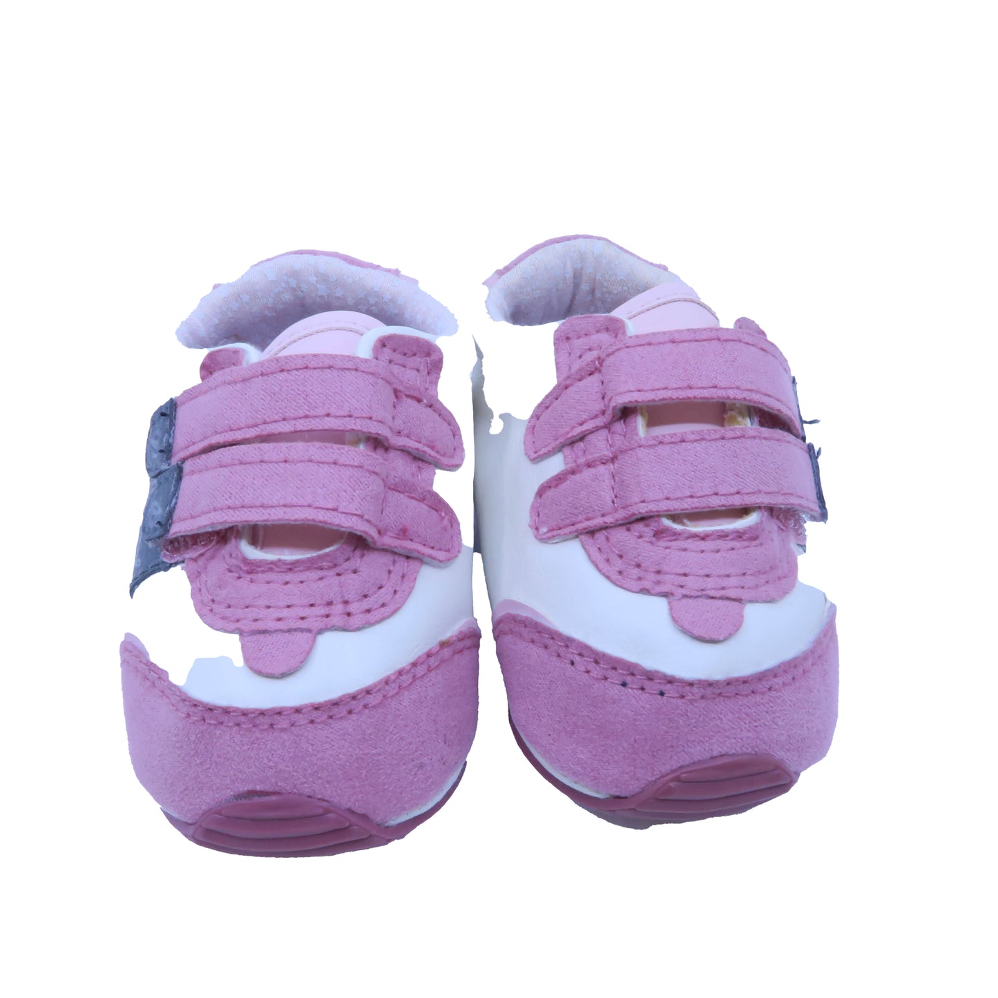Mayoral Girls Pink | White Shoes Size: Newborn Pink | White