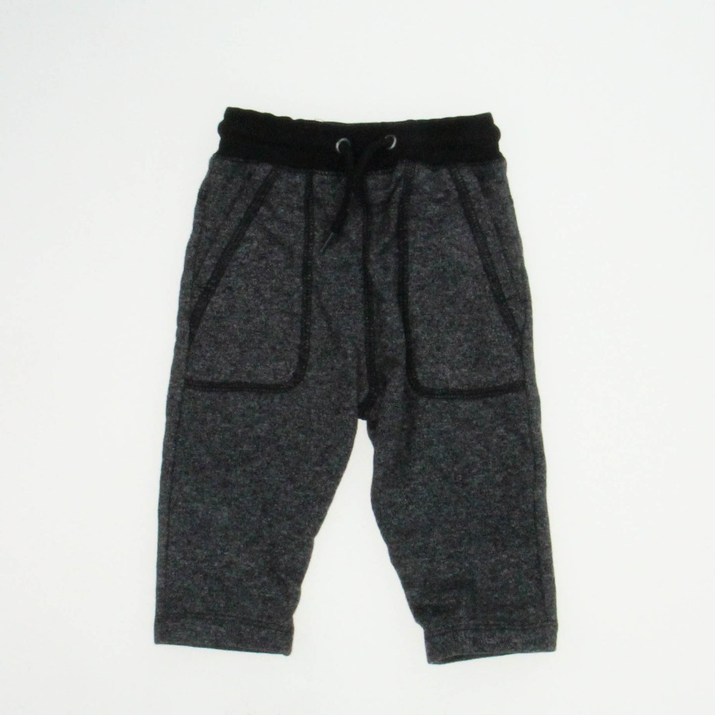 Me + Henry Boys Grey Casual Pants Size: 0-3 Months Grey