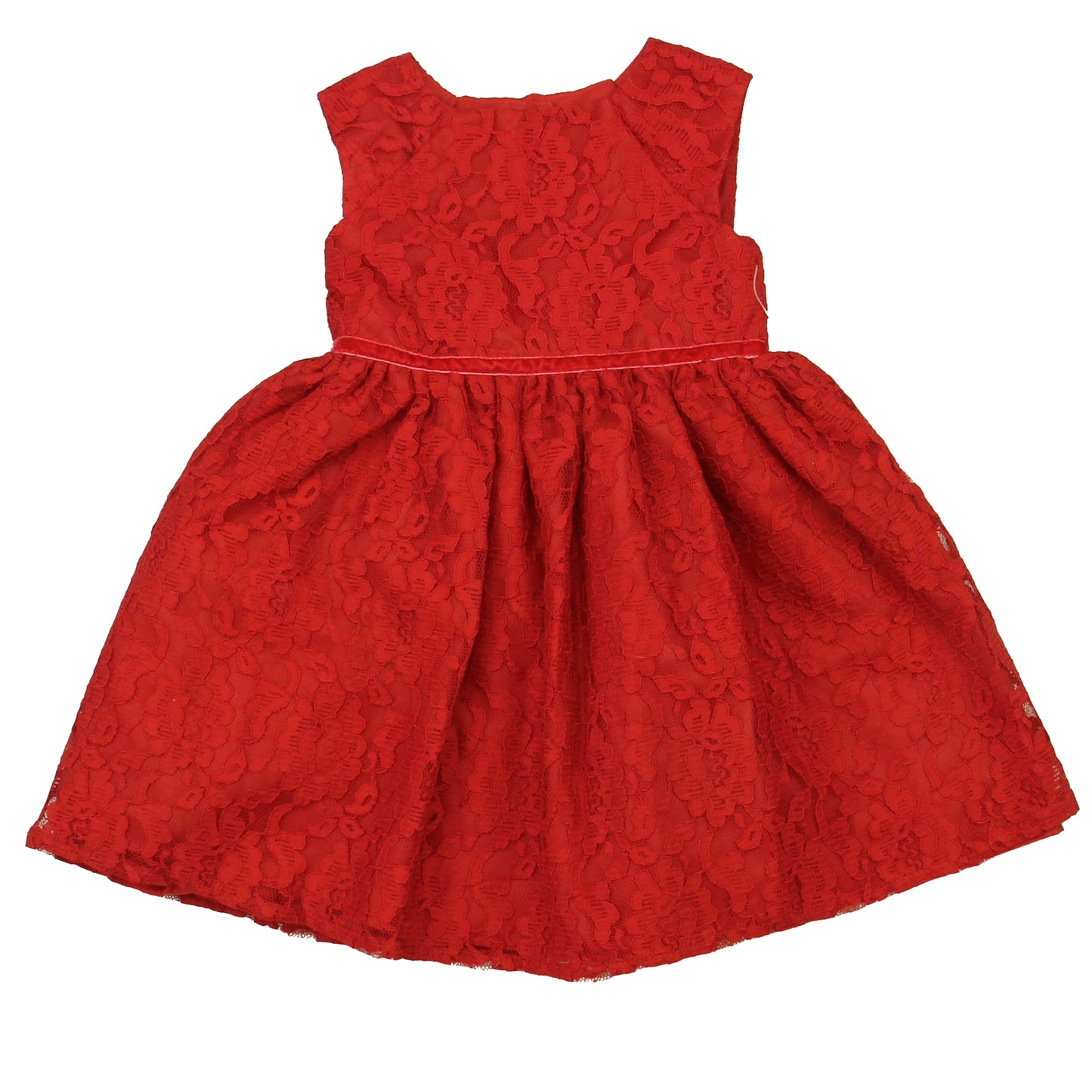 Mia & Mimi Girls Red Special Occasion Dress Size: 18 Months Red