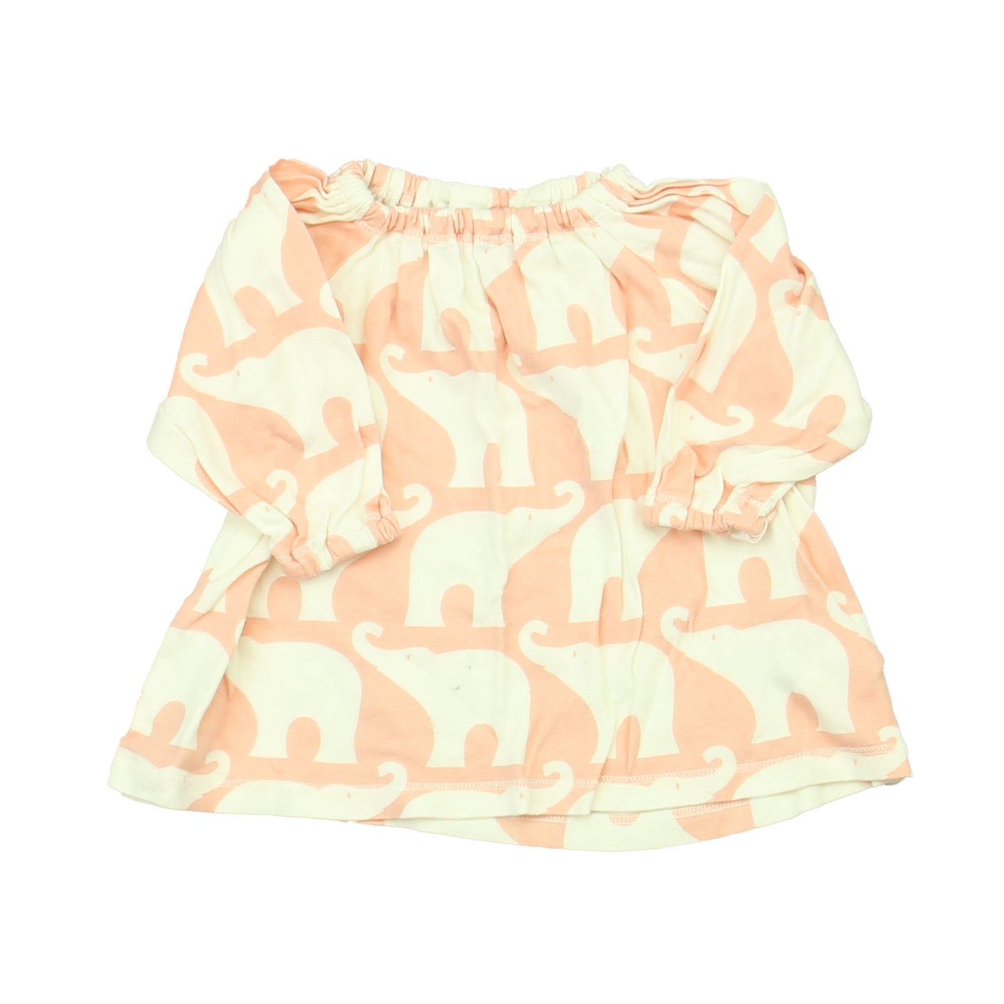 Milkbarn Girls Pink | White Dress Size: 6-12 Months Pink | White