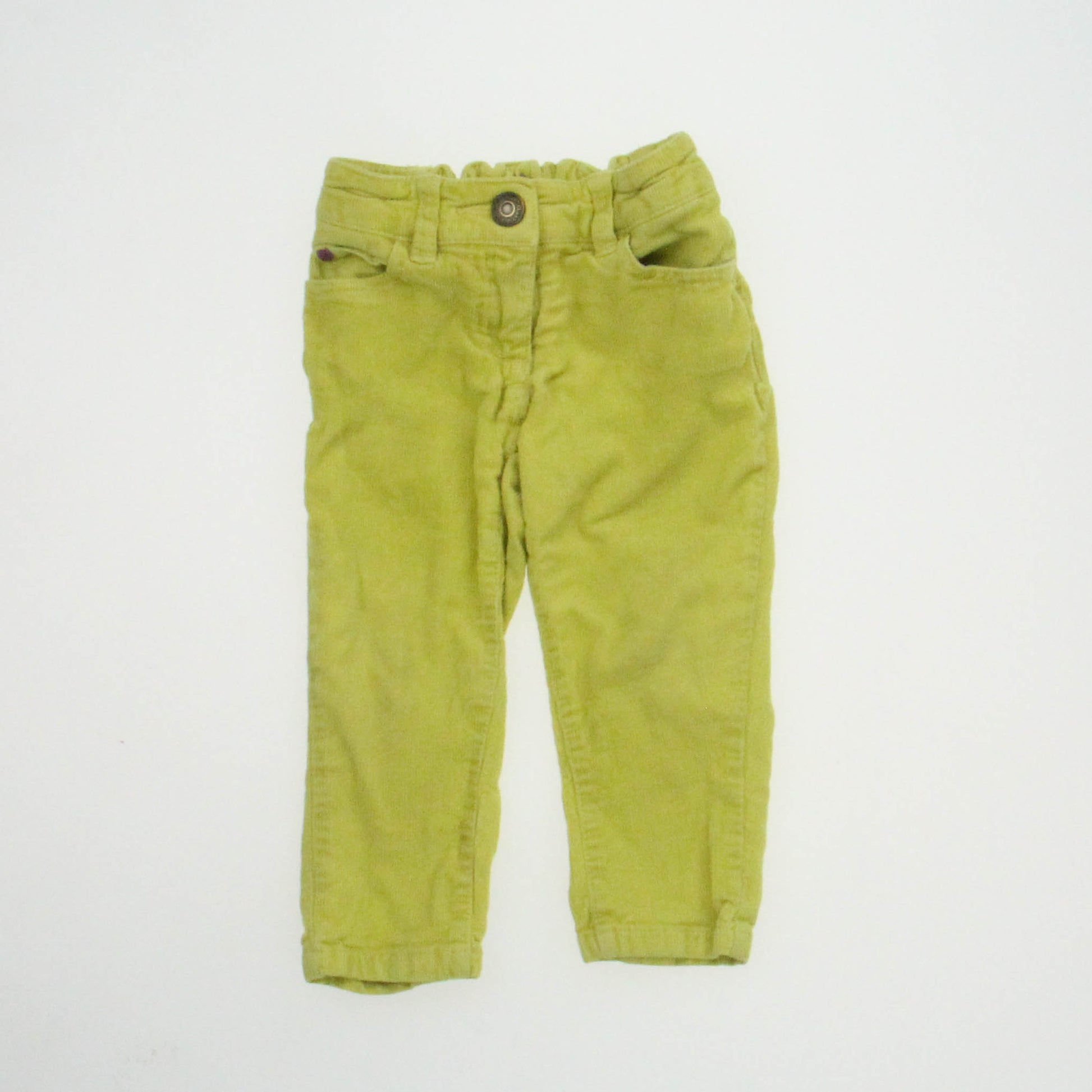 Mini Boden Girls Yellow Pants Size: 12-18 Months Yellow