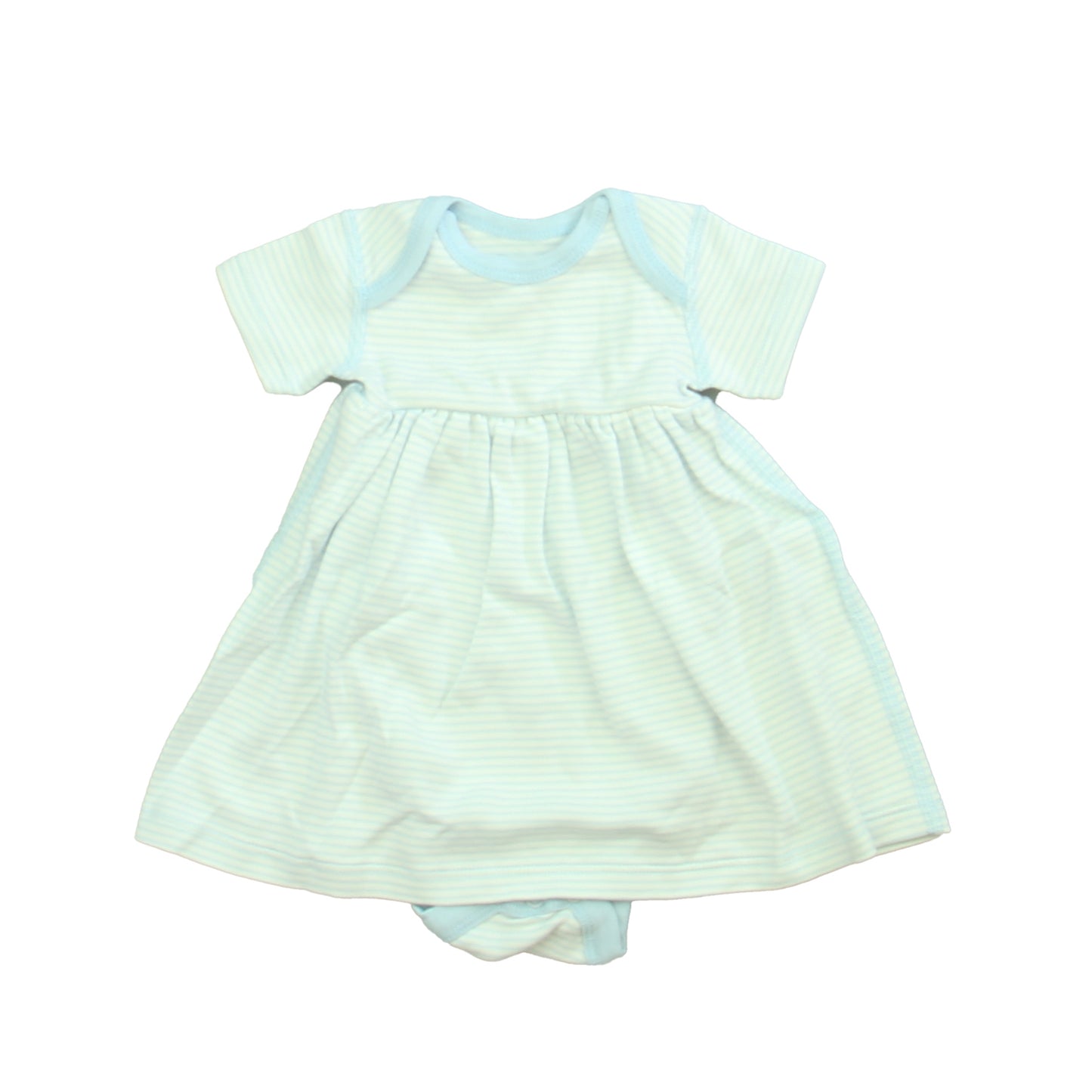 Moon And Back Girls Blue | White Dress Size: 0-3 Months Blue | White