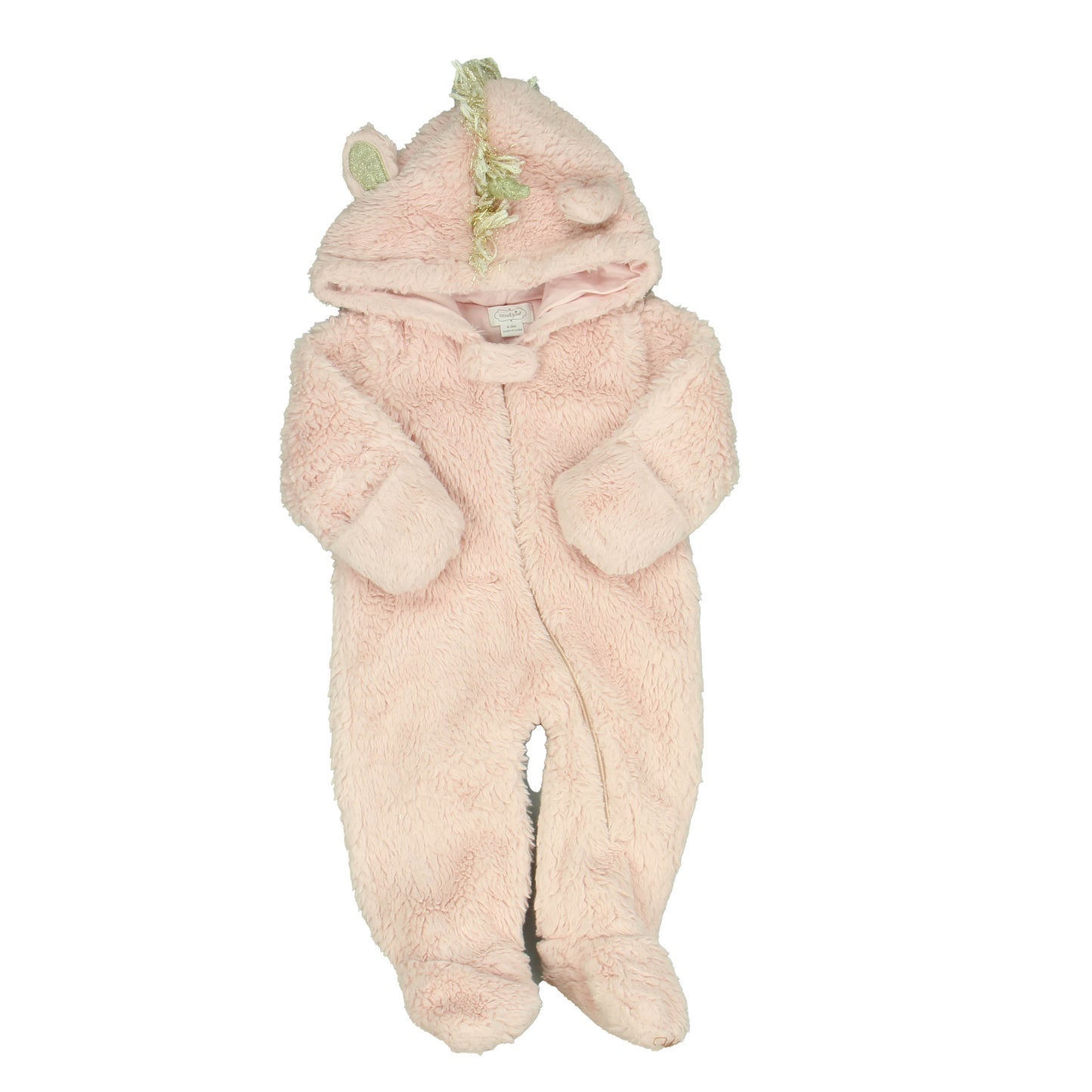 Mudpie Girls Light Pink Bunting Size: 6-9 Months Light Pink