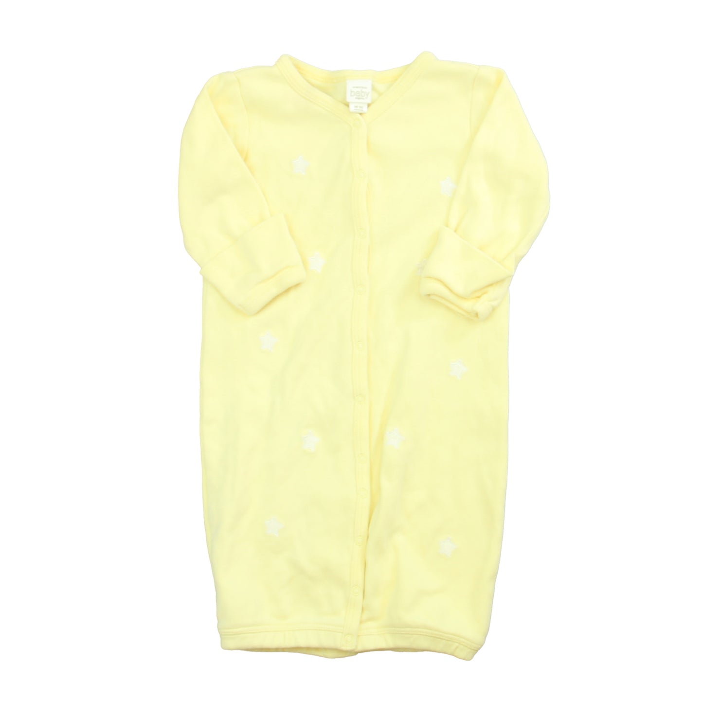 Nordstrom Baby Unisex Yellow Nightgown Size: 0-6 Months Yellow