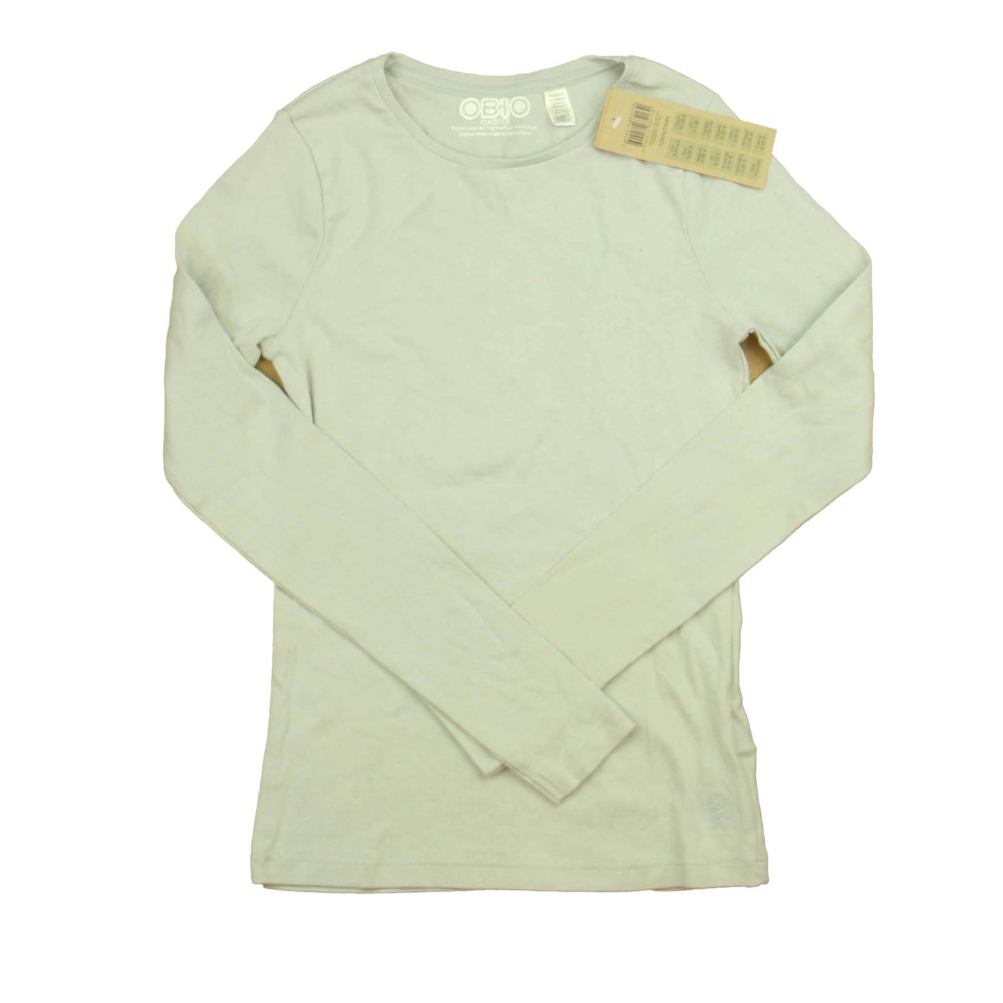 Okaidi Girls Gray Long Sleeve T-Shirt Size: 12 Years