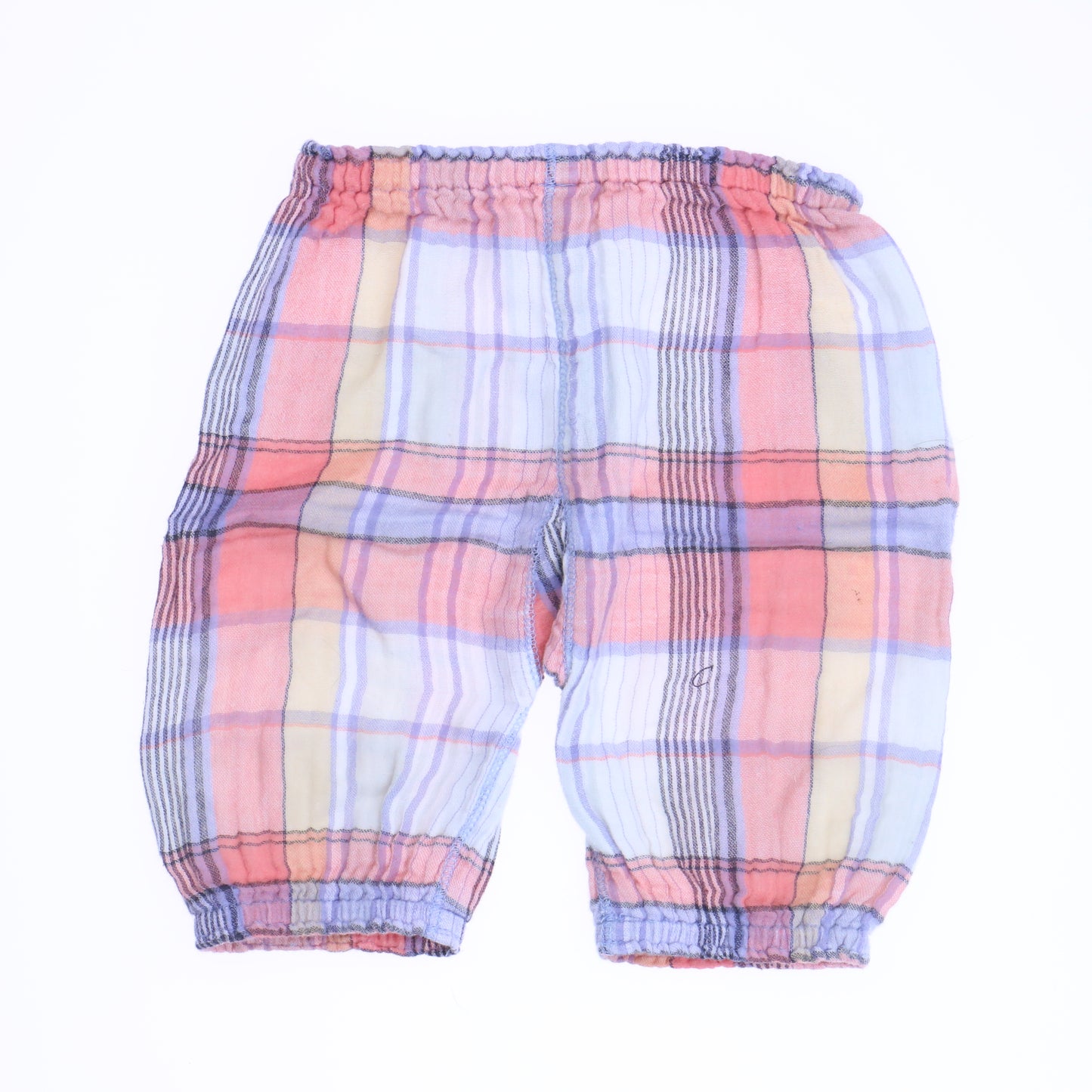 Peek Boys Plaid Casual Pants Size: 6-12 Months Plaid