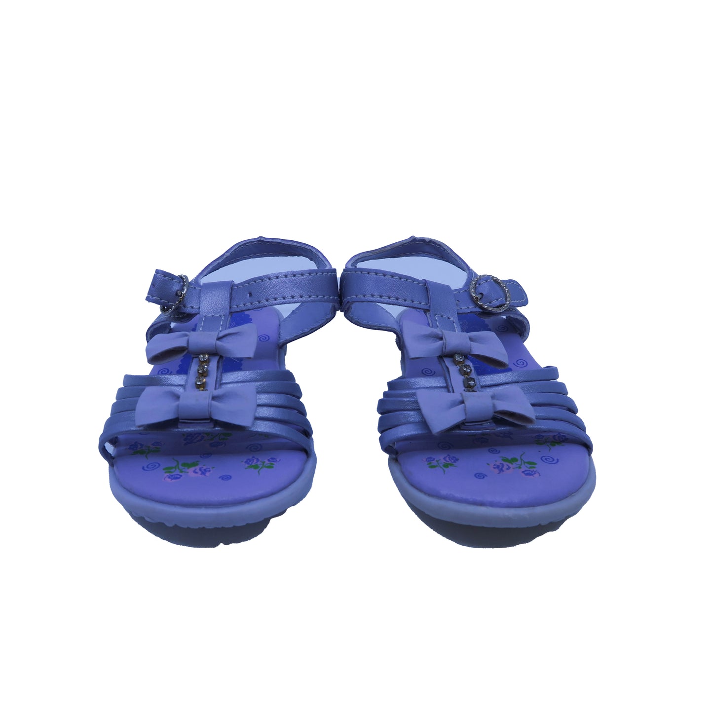 Pegatinho Girls Purple Sandals Size: 4 Infant Purple