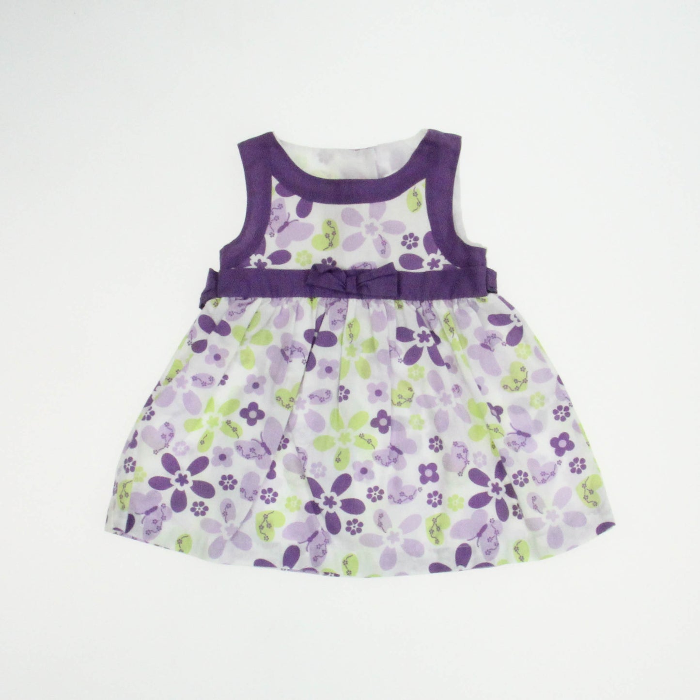 Penelope Mack Girls White | Purple Dress Size: 18 Months White | Purple