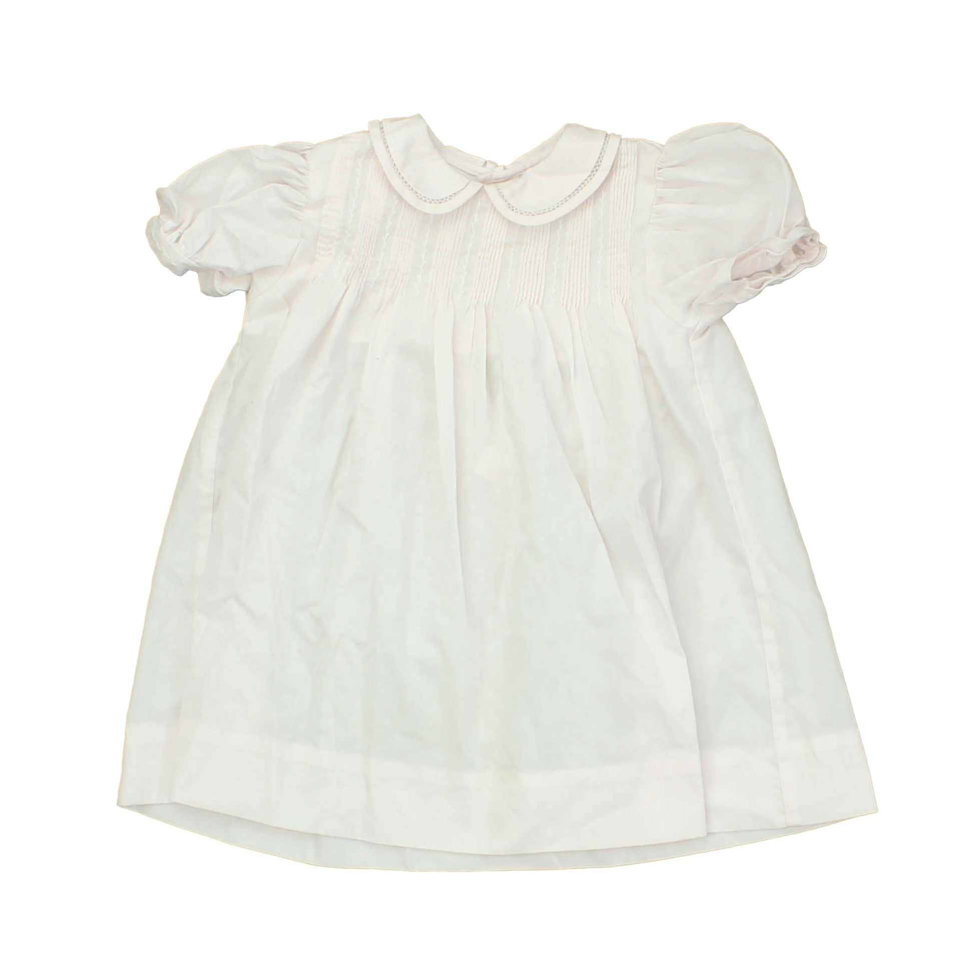 Petit Ami Girls Pink Dress Size: 6 Months Pink