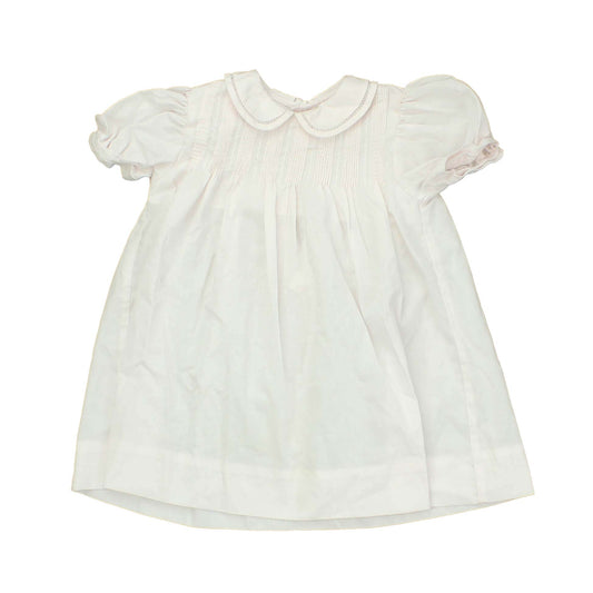 Petit Ami Girls Pink Dress Size: 6 Months Pink