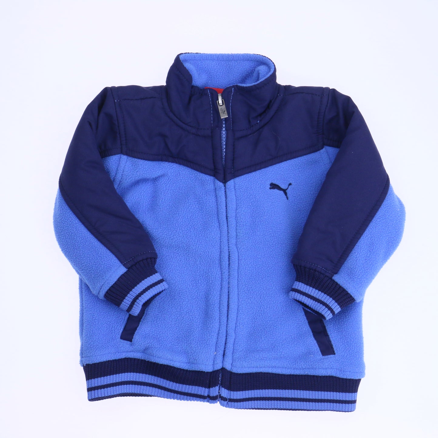 Puma Boys Blue Jacket Size: 6-12 Months Blue