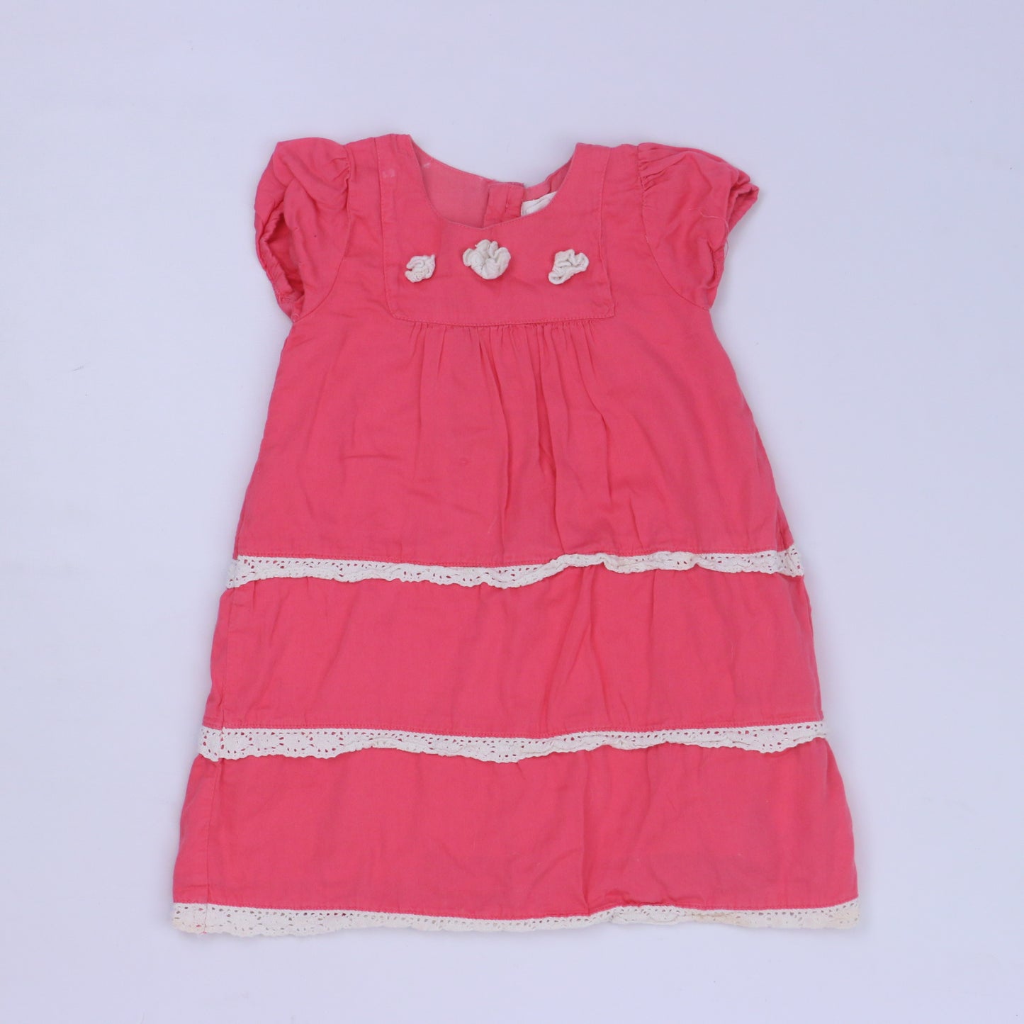 Pumpkin Patch Girls 12-18 Months Dress Size: Pink 12-18 Months
