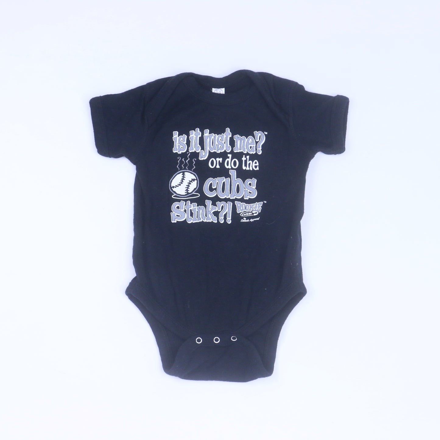 Rabbit Skins Boys Black Onesie Size: 12 Months Black