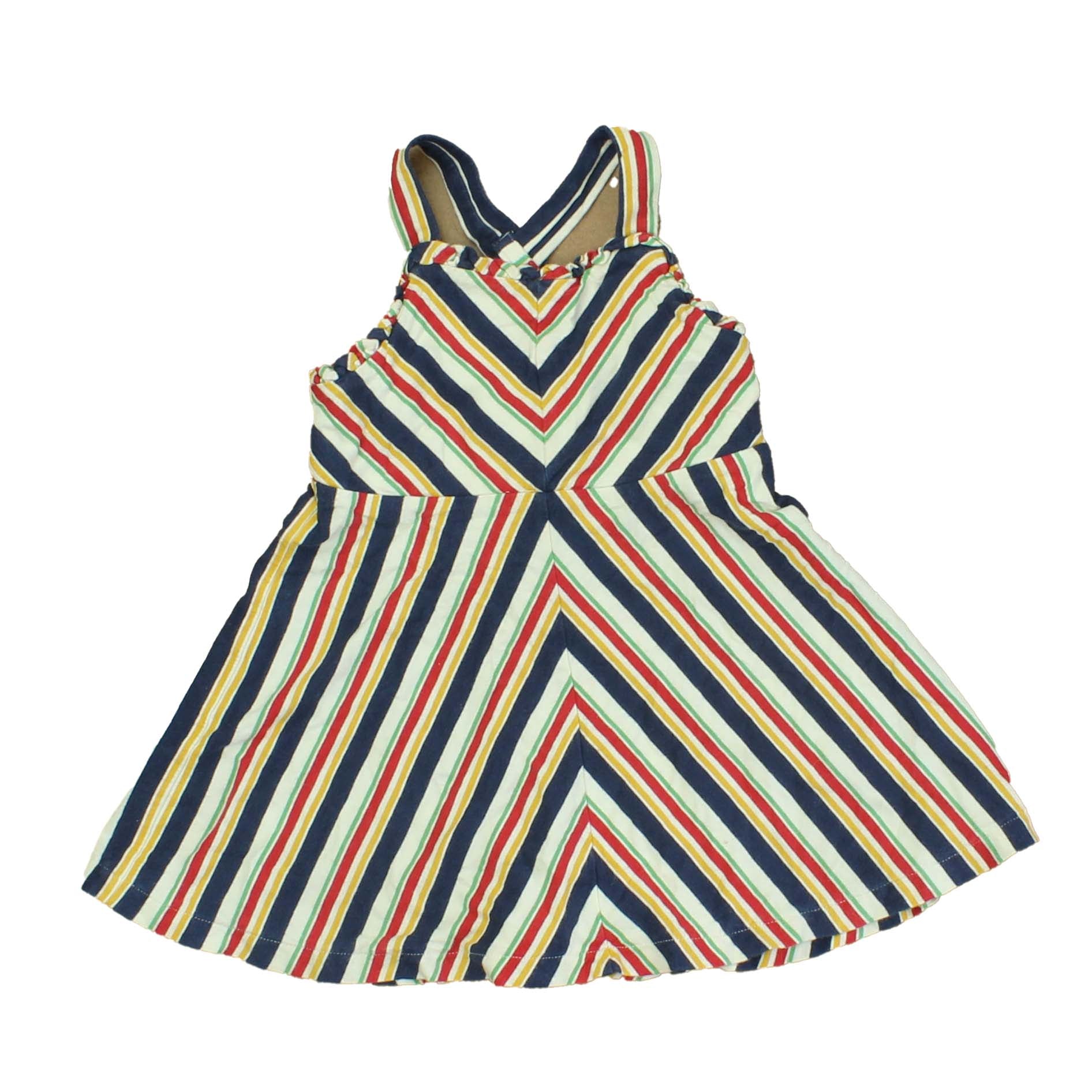 Ralph Lauren Girls Multi | Stripes Dress Size: 12 Months Multi | Stripes