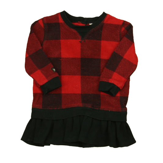 Ralph Lauren Girls Red | Black Long Sleeve Shirt Size: 12 Months Red | Black