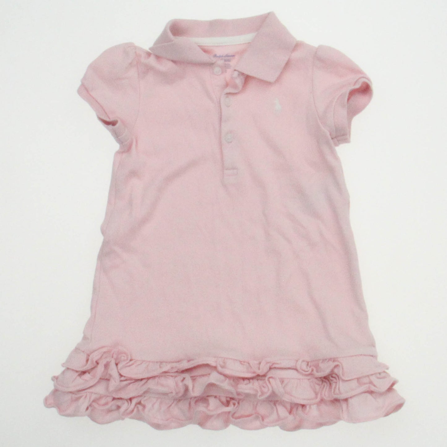 Ralph Lauren Girls Pink Dress Size: 18 Months Pink