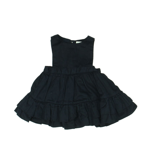 Ralph Lauren Girls Navy Dress Size: 3 Months Navy