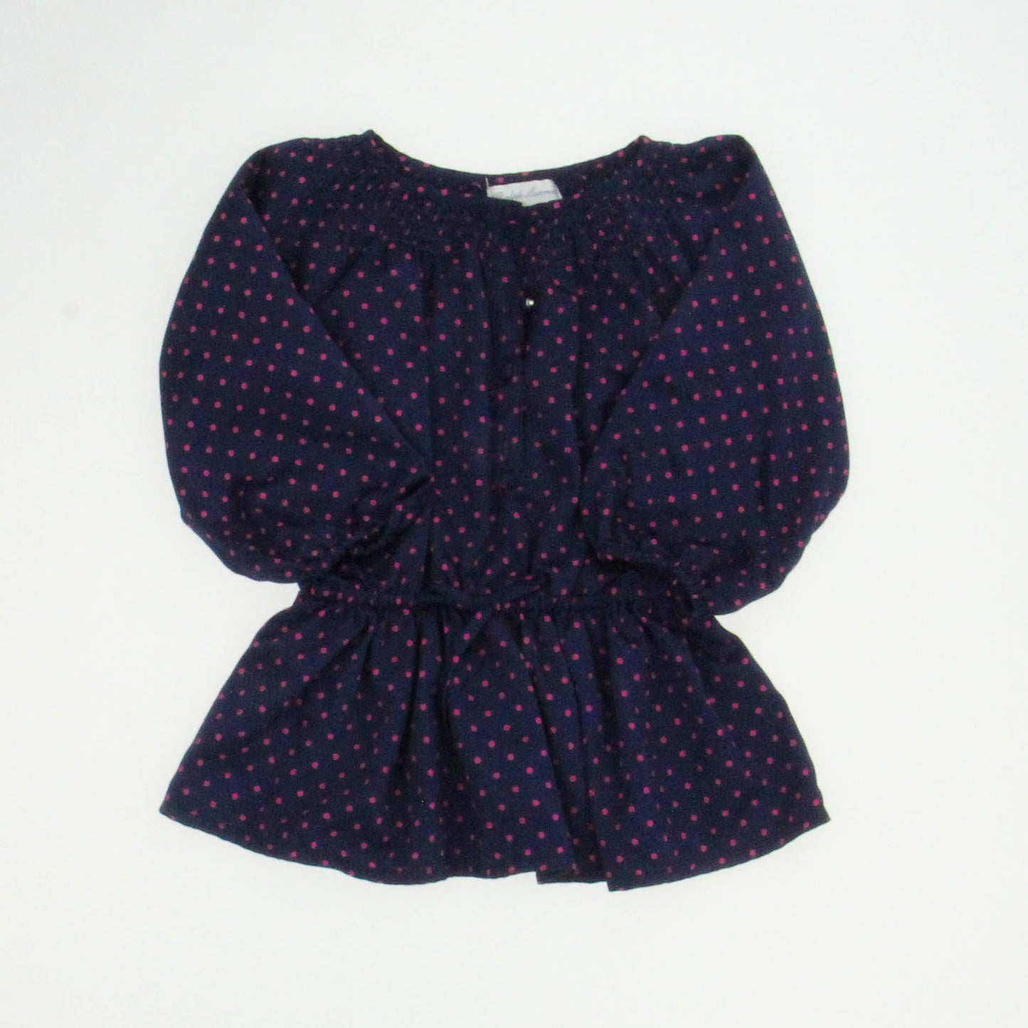 Ralph Lauren Girls Navy | Purple Dress Size: 6 Months Navy | Purple