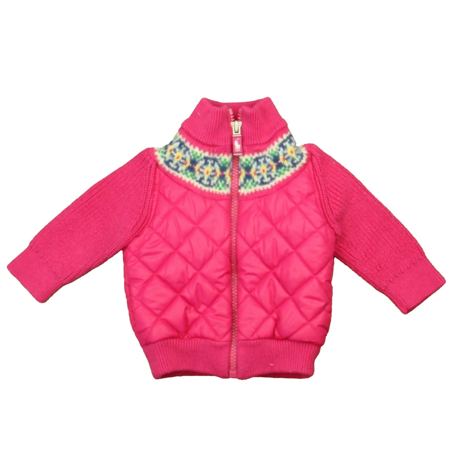 Ralph Lauren Girls Pink Jacket Size: 6 Months Pink