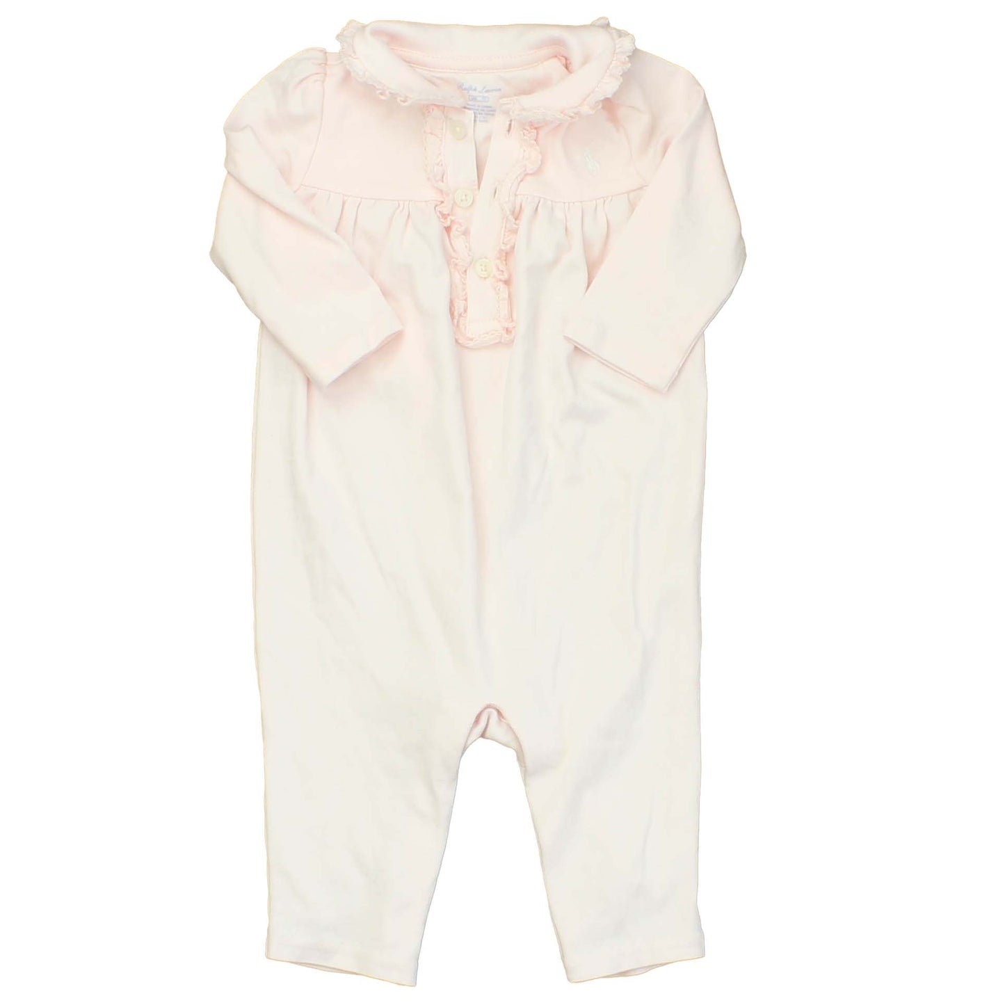 Ralph Lauren Girls Pink Onesie Size: 6 Months Pink